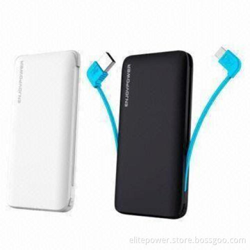Portable Power Stations for iPhone, 5,000mAh Capacity, Dual USB Output, Suitable for iPad, Samsung